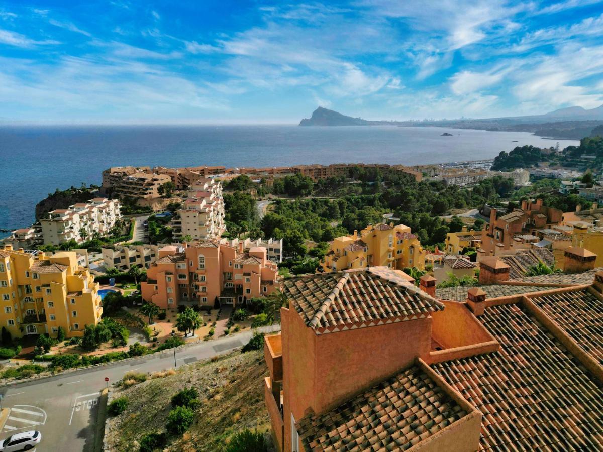 Вилла Maison A Mascarat Hills Avec Vue Sur La Baie D'Altea Кальпе Экстерьер фото